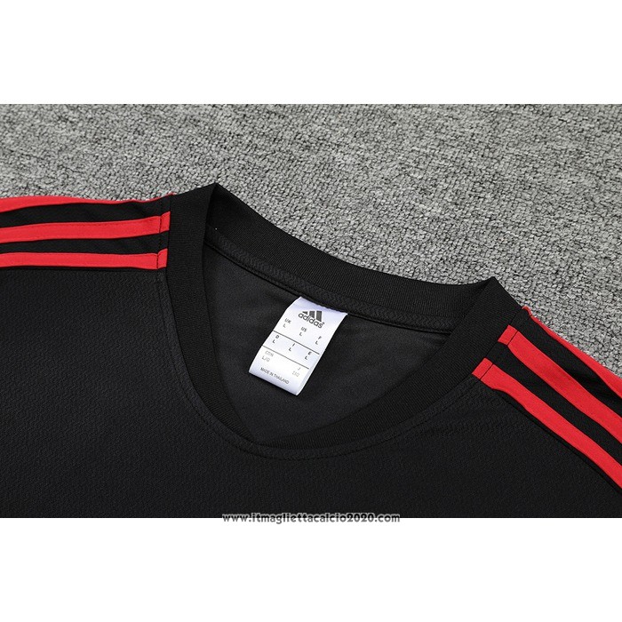 Tuta da Track Bayern Monaco Manica Corta 2022 2023 Nero - Pantalon Corto